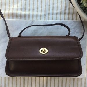 Vintage Coach Geometric Convertible Handbag